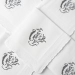 Custom Scalloped Edged Napkins | Light Printing House