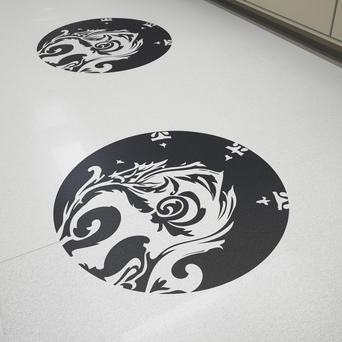 Floor Decals Printing | Light Printing House