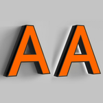 Standard Channel Letter Printing | Light Printing House