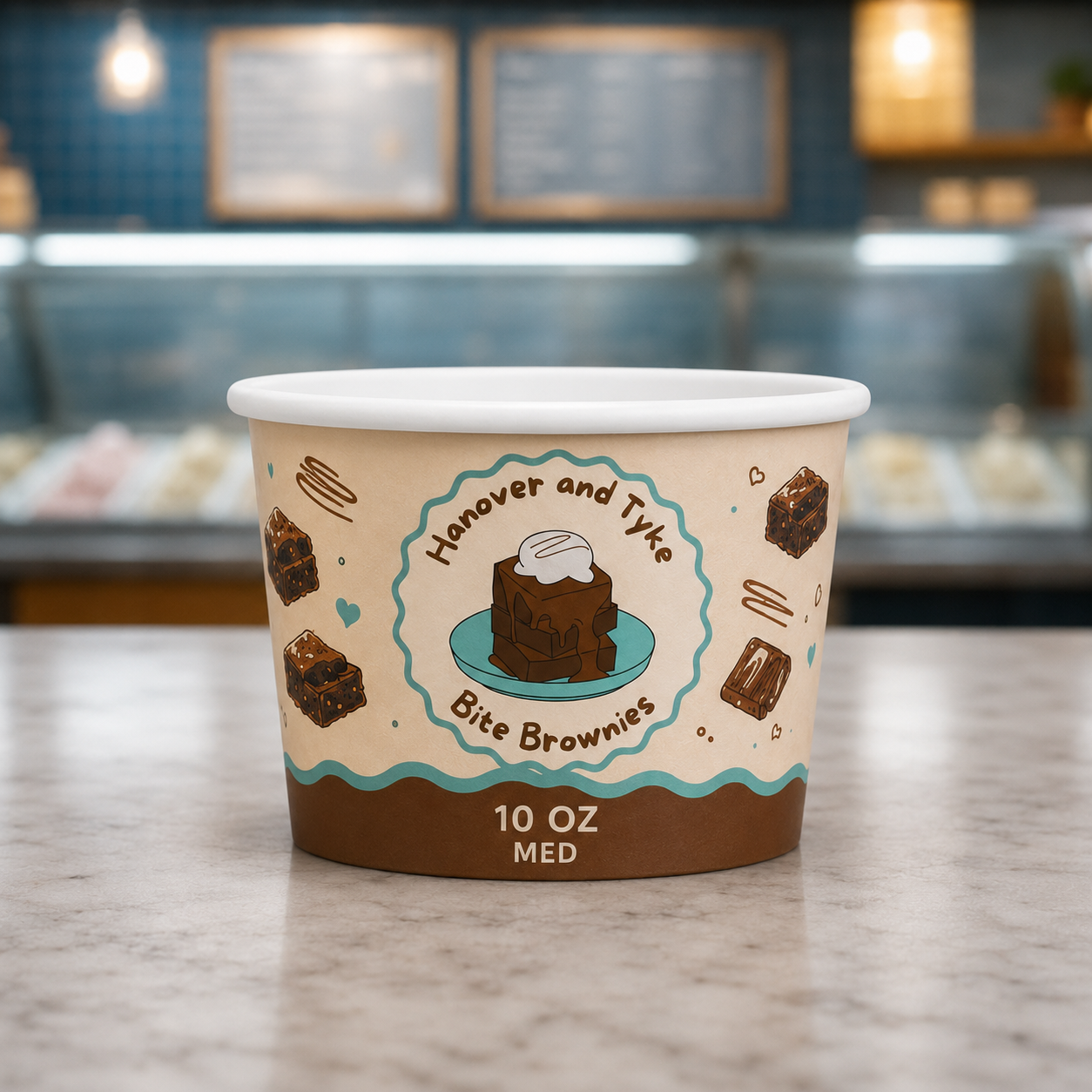 Custom Paper Dessert Cups Printing | Light Printing House