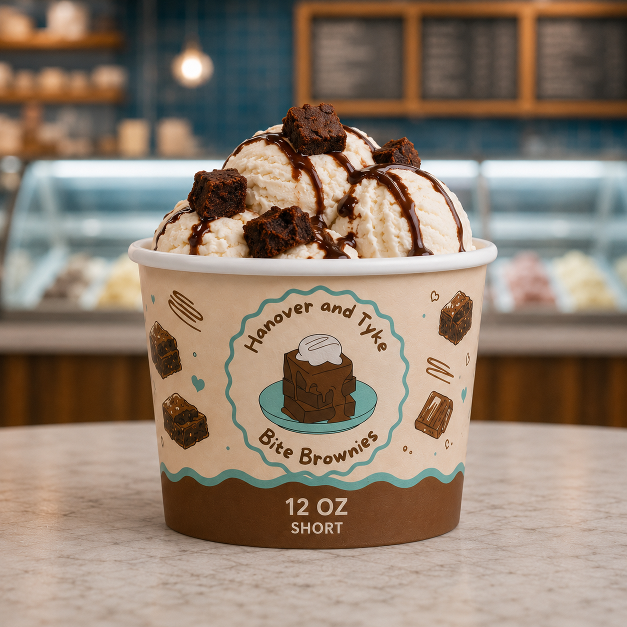 Custom Printed Paper Dessert Cups