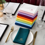 colored napkins