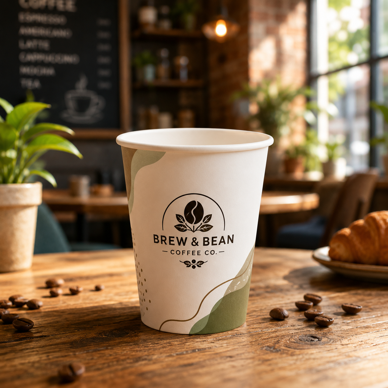 single walled paper cups