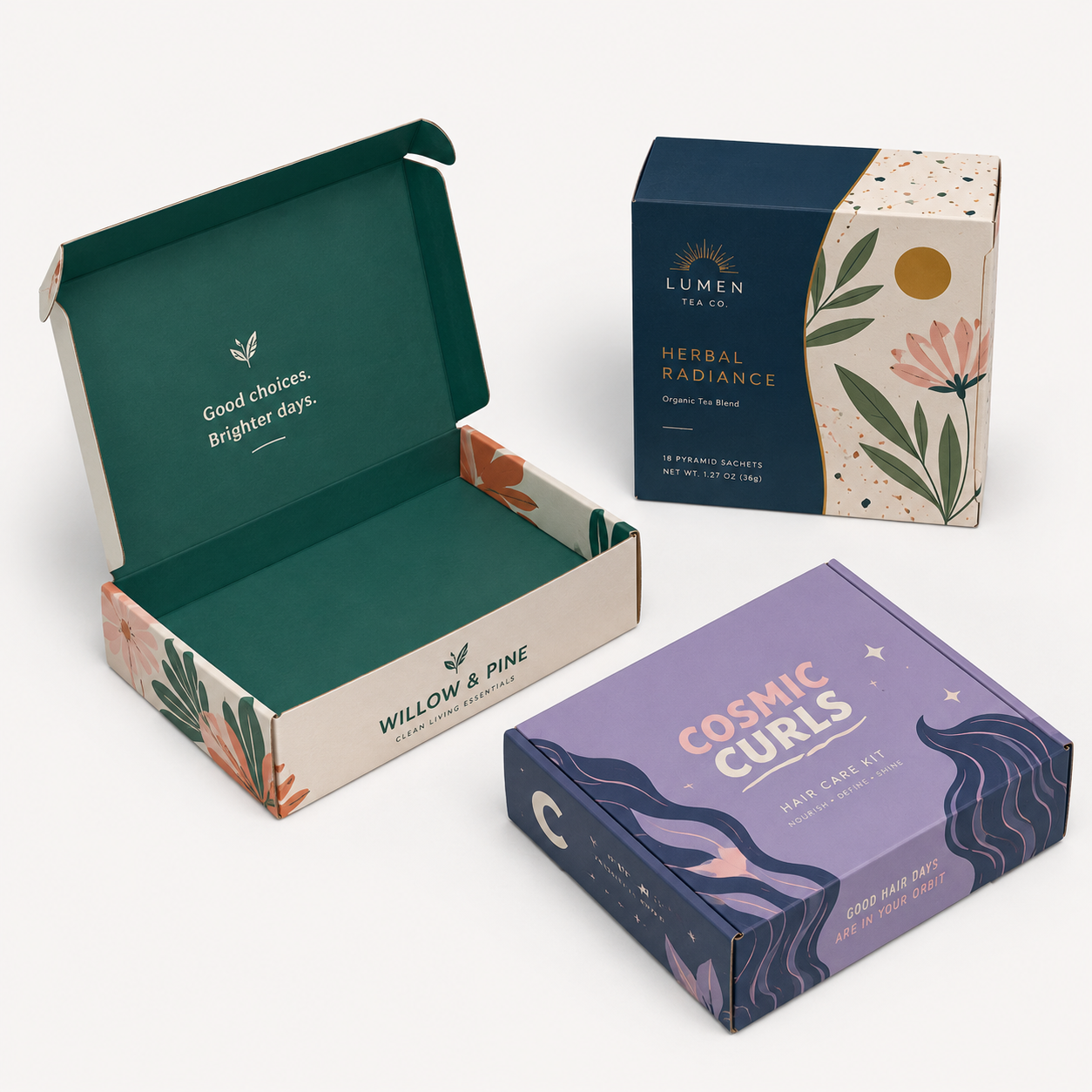 Custom retail tuck top boxes