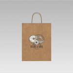 Custom 4-Side Printing Shopping Bags Printing | Light Printing House
