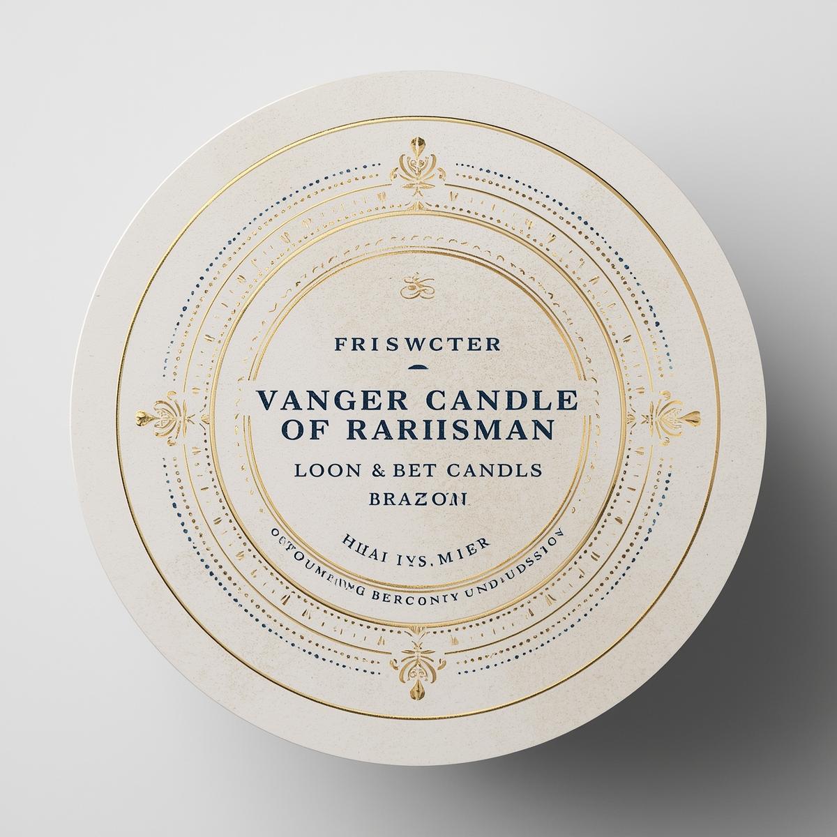 Candle Top Cover Printing  Light Printing House