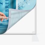 3ft SEG Fabric Stand Printing | Light Printing House