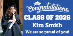 Graduation Banner - Royal Blue