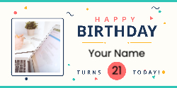 Birthday - Clean Confetti - 4x8