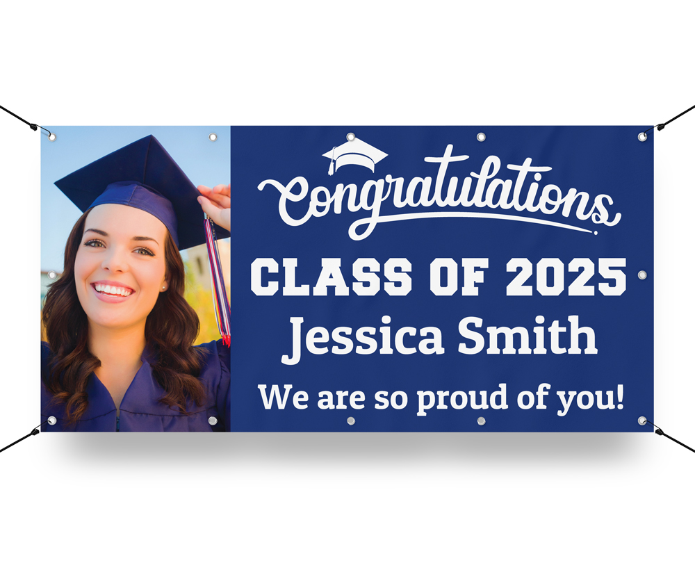 Graduation Vinyl Banner