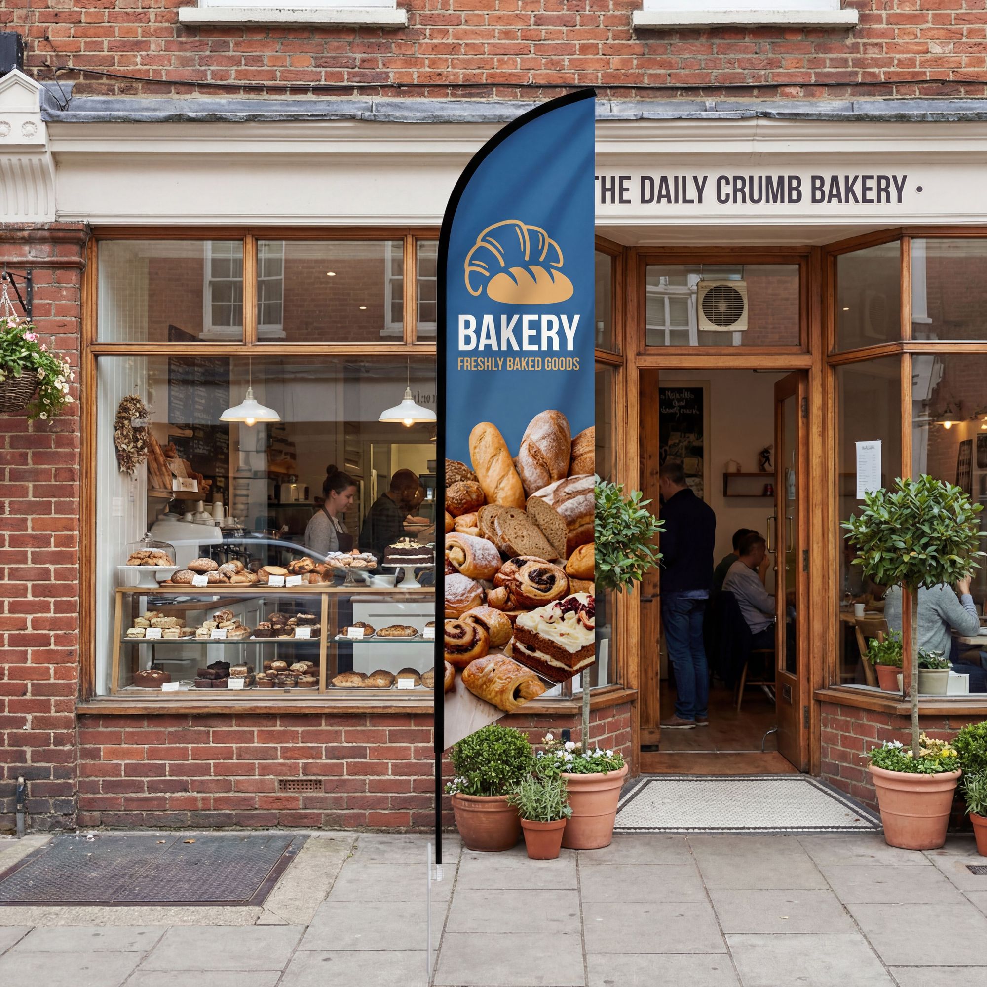 Feather Flag Bakery