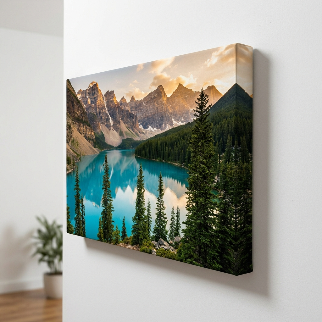 Canvas Wrap – 1.5" gallery wrap, ready to hang