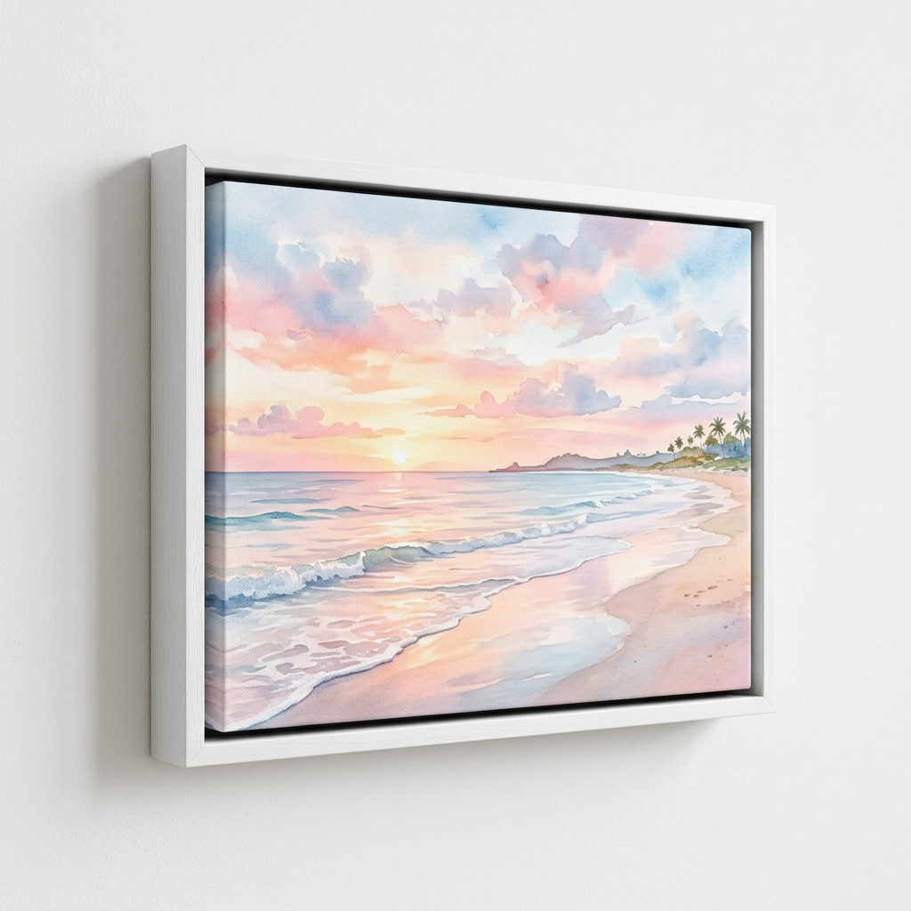 White frame