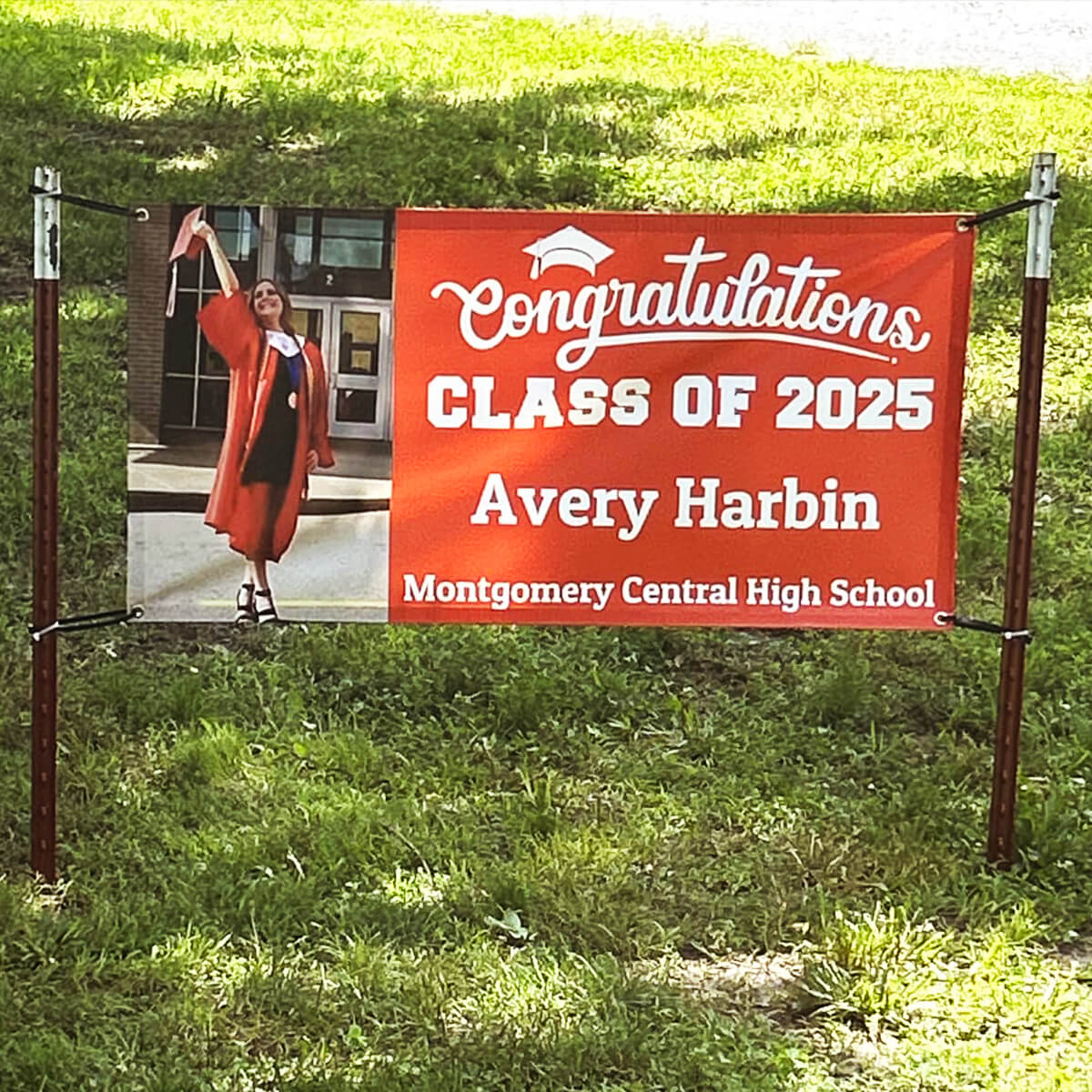 graduation-banner-hanging-at-graduation-party-red-2x4-feet