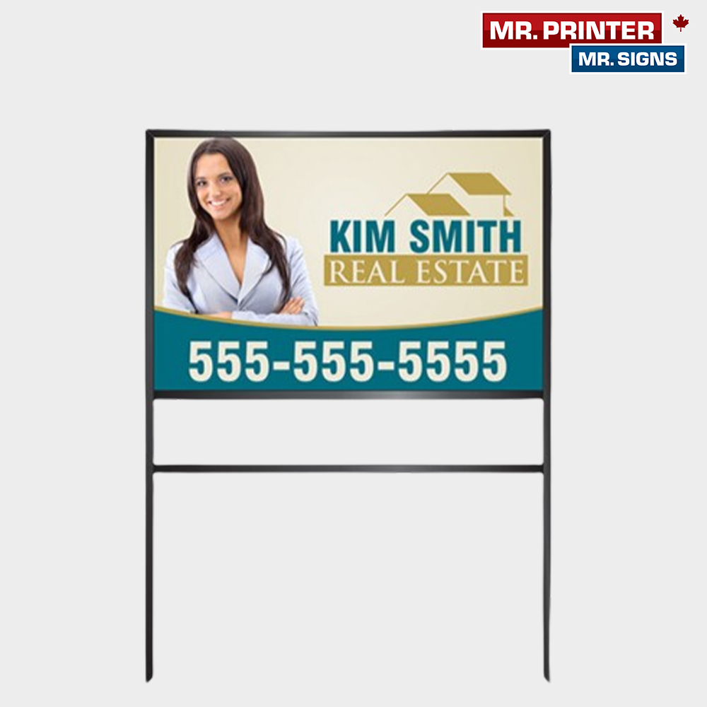 Framed Real Estate Signs Yard Signs
