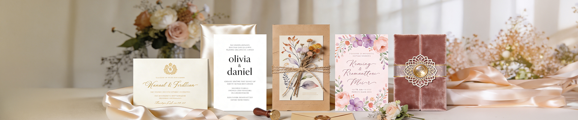 Popular Wedding Invitation Styles in Canada