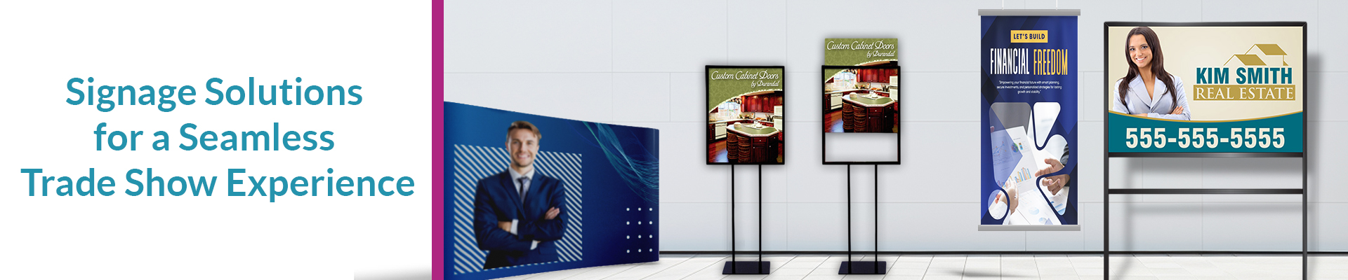 Signage Solutions for a Seamless Trade Show Experience