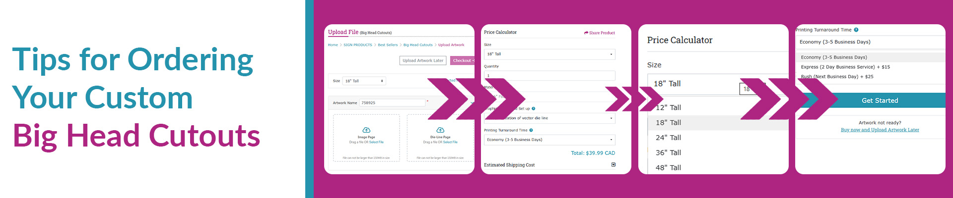 Tips for Ordering Your Custom Big Head Cutouts