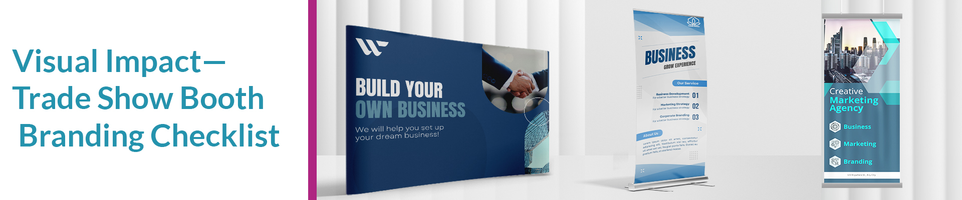 Visual Impact—Trade Show Booth Branding Checklist