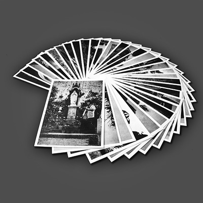 Postcards - Economy Black and White