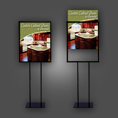 Pedestal Floor Signs
