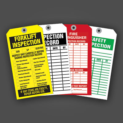 Inspection Tags
