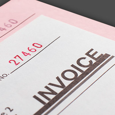 Carbonless Invoice Books