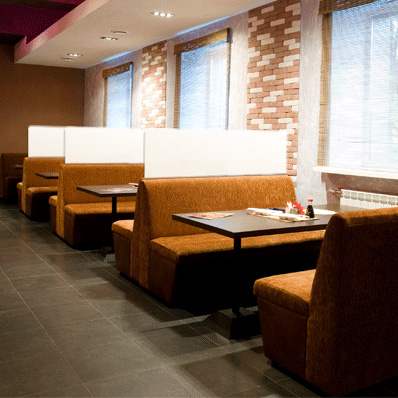 Safety Booth Divider Barriers