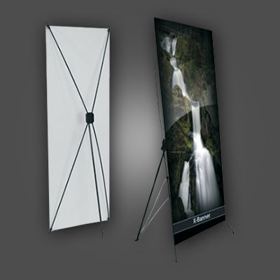 X Frame Banner Stands