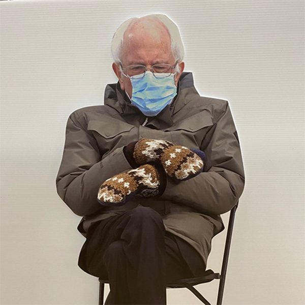 Bernie Sanders Cutout