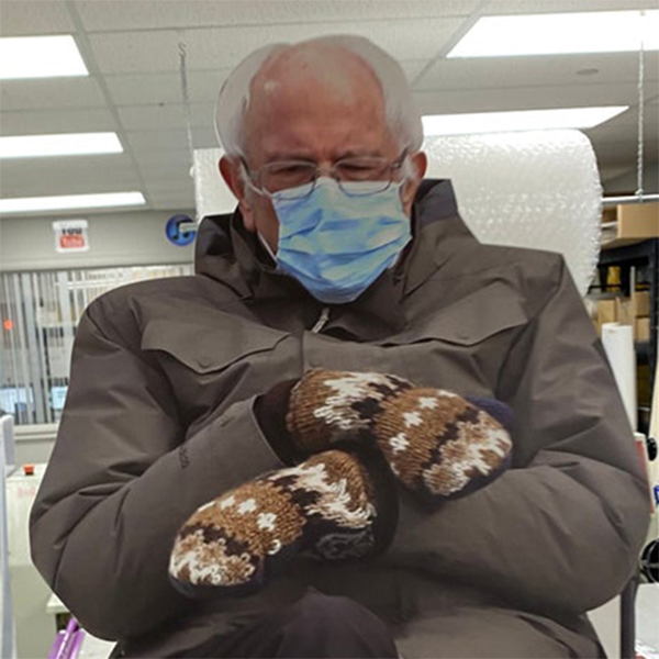 Bernie Sanders Cutout