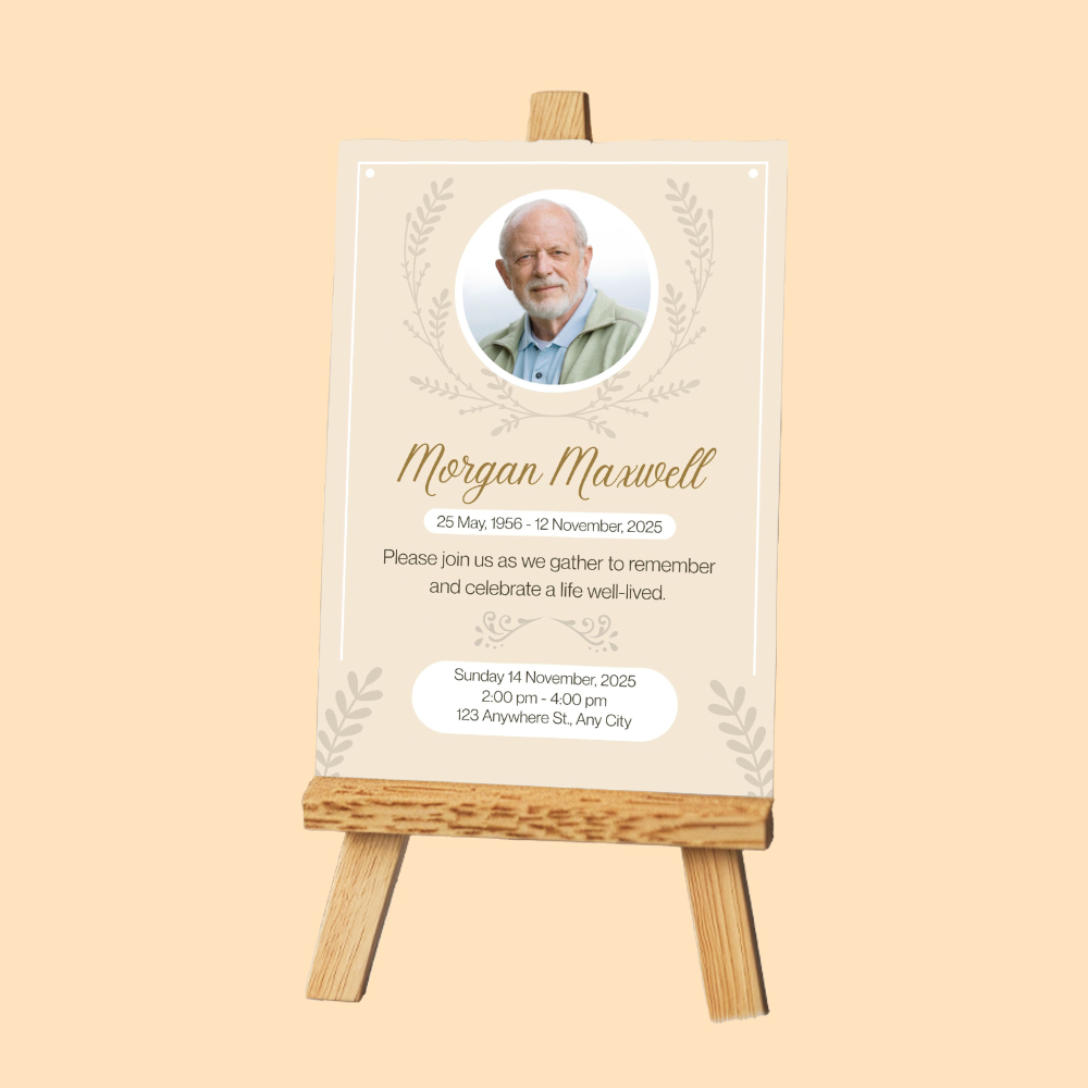 Sunrise Funeral Poster 1