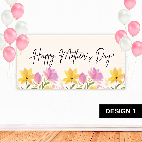 Mother's Day Vinyl Banners