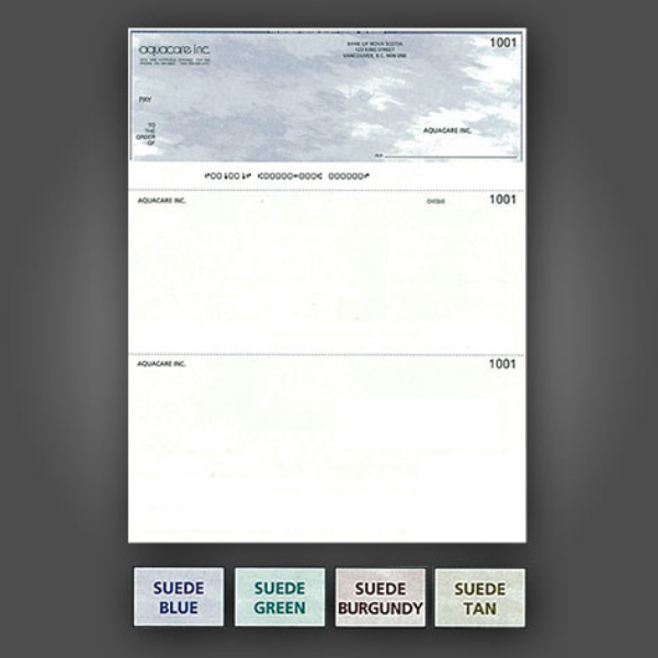 Personalized Laser Cheques 1