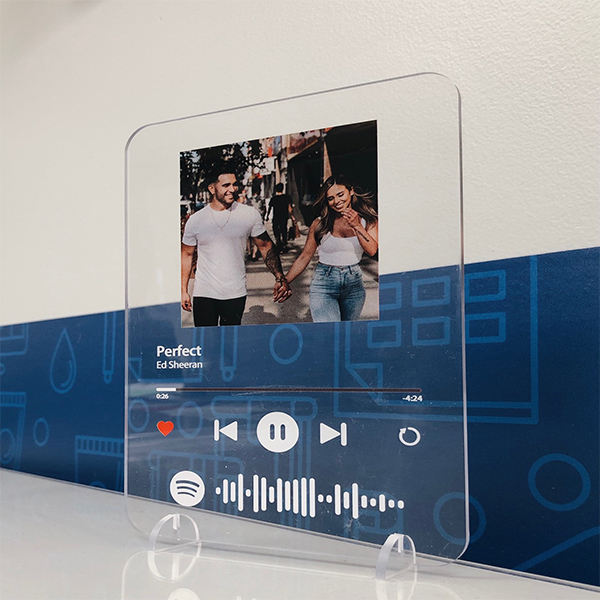 Spotify Music Plaque Personalized