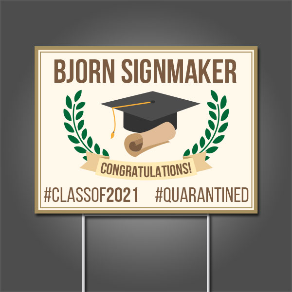 Graduation Lawn Signs 4