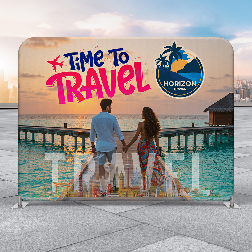 Fabric Tube Frame Display