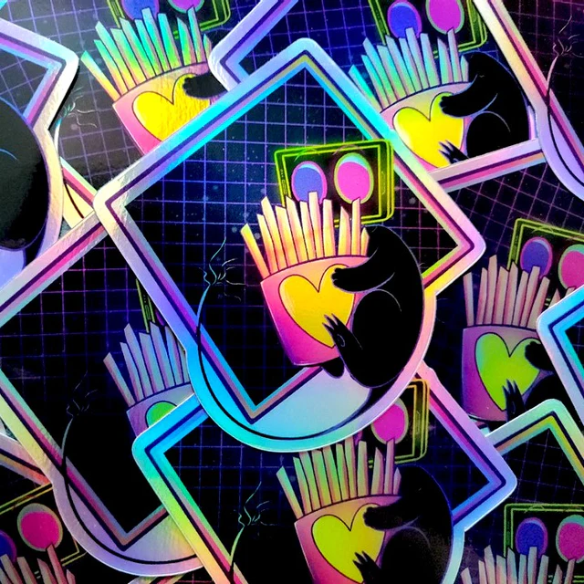 Holographic Stickers
