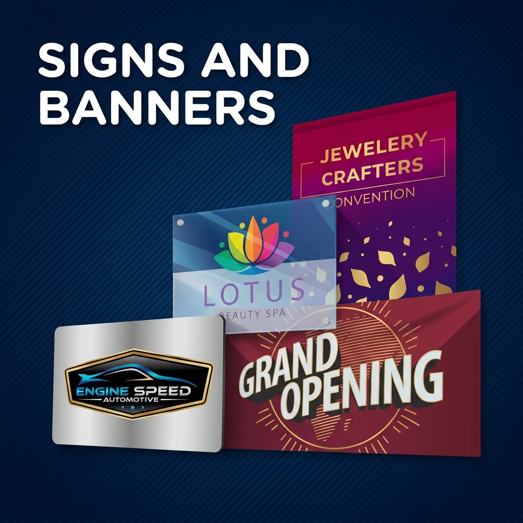 Signs, Banners & Posters
