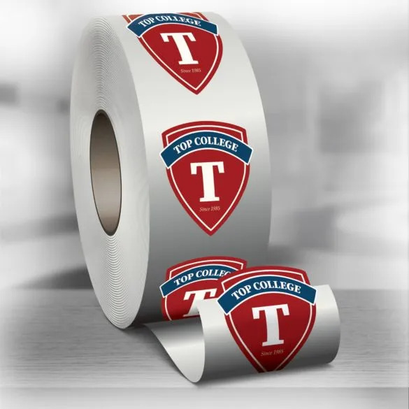 Custom Shape Roll Sticker