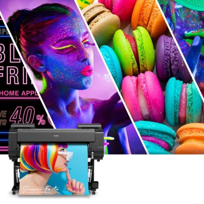 Large Format Fluorescent Posters