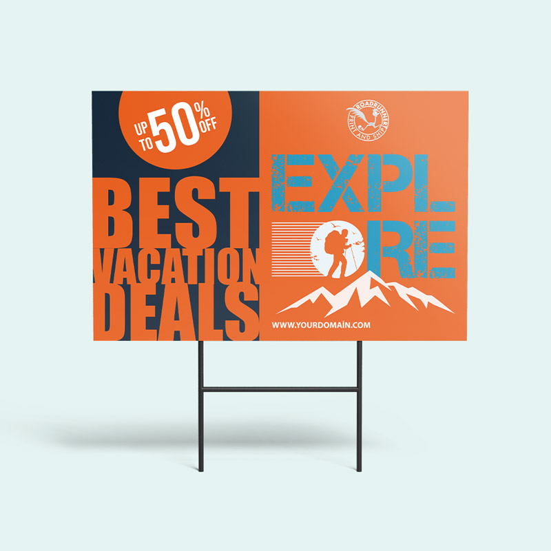 Yard Signs - Coroplast 4