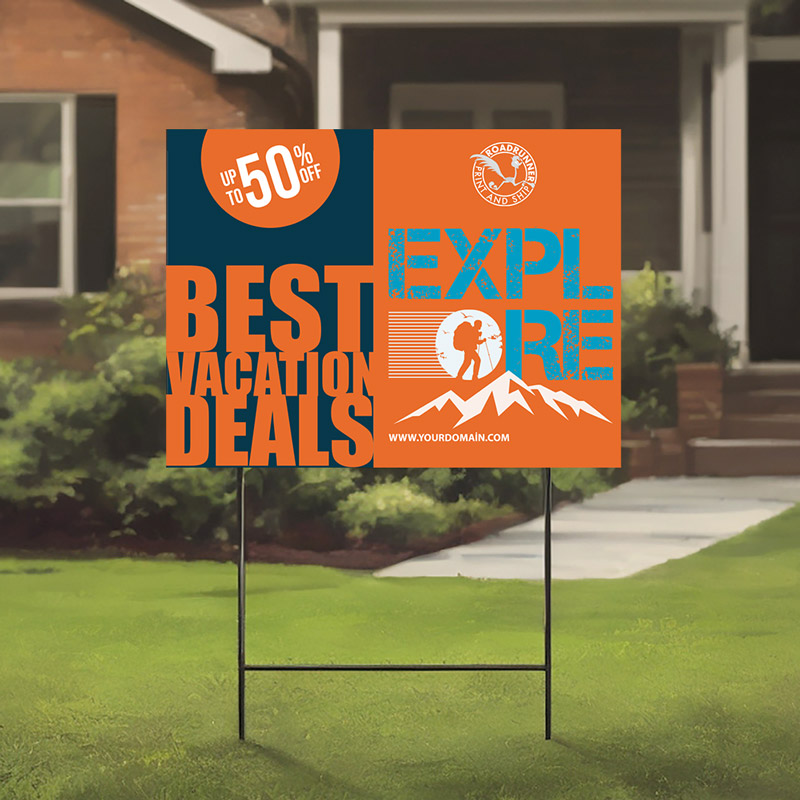 Yard Signs - Coroplast 3
