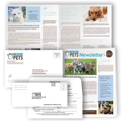 Newsletter/Report Envelope Mailer