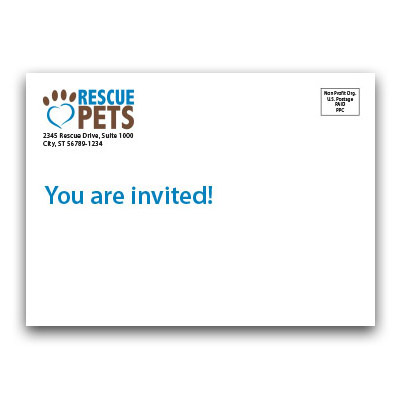 A7 Invitation Outer Envelope