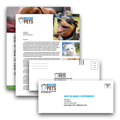 Regular Addressed Envelope - Nested Letters