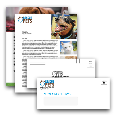 Window Envelope - Nested Letters