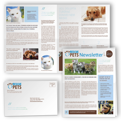 Newsletter/Report - Self Mailer