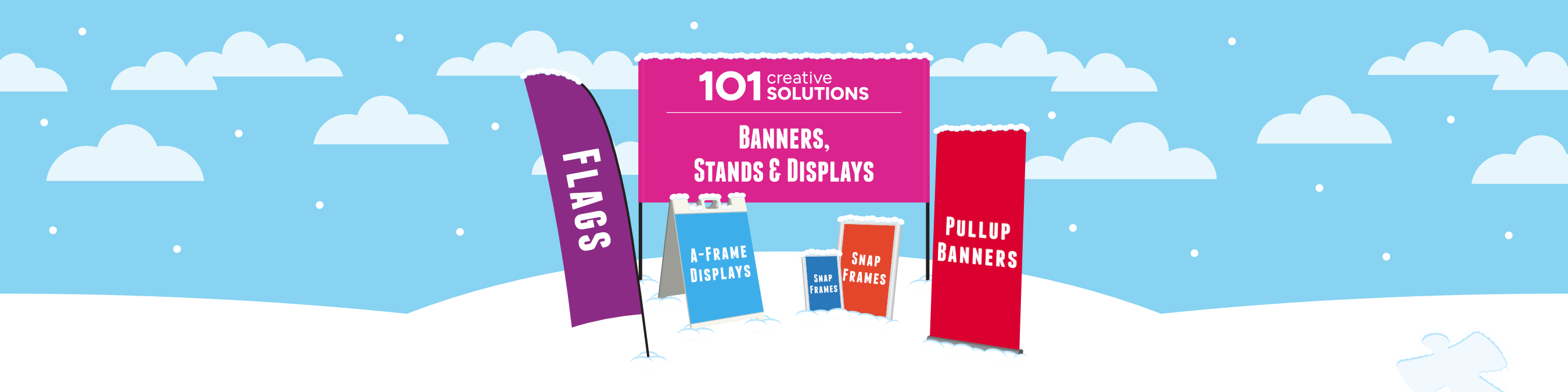 Winter - Banner & Displays