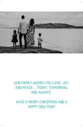 Christmas Card- 8.5x5.5 folded (Back&Front) - A4